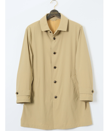 【大きいサイズ】ジーステージ/G-stage ストレッチ撥水 ステンカラーコート