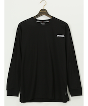 【大きいサイズ】アウトドアプロダクツ/OUTDOOR PRODUCTS 綿天竺 バックプリント クルー 長袖 Tシャツ