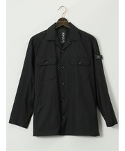 【大きいサイズ】ジーステージ/G-stage ナイロンワッシャー シャツブルゾン