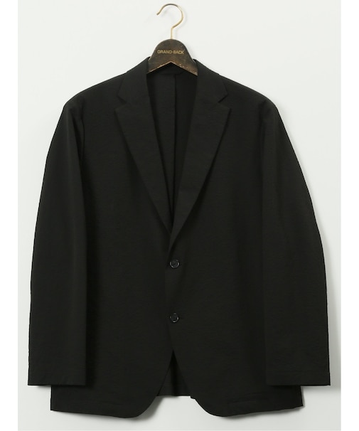 【大きいサイズ】ジーステージ/G-stage 軽量 ストレッチ ウォッシャブル 2ボタンジャケット(セットアップ可能)