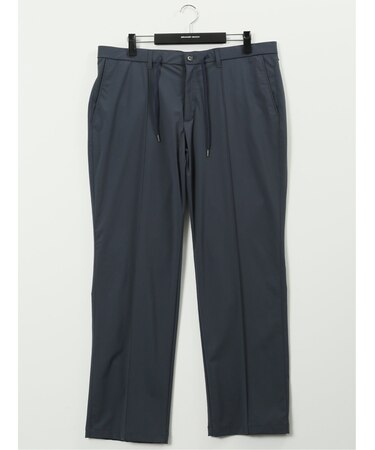 【大きいサイズ】ジーステージ/G-stage 接触冷感 ストレッチ ウォッシャブル ナイロン混 ノータックパンツ(セットアップ可能)