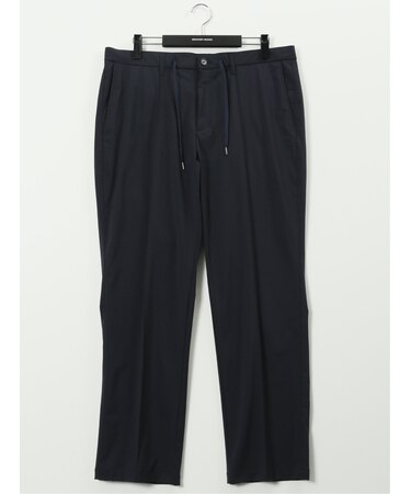 【大きいサイズ】ジーステージ/G-stage 接触冷感 ストレッチ ウォッシャブル ナイロン混 ノータックパンツ(セットアップ可能)