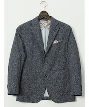 【大きいサイズ】ジーステージ/G-stage エアーウィンドウ 2ボタンジャケット(セットアップ可能)