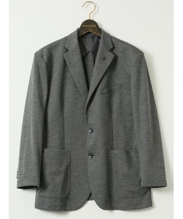 【大きいサイズ】ジーステージ/G-stage キャリーマン ストレッチ ウォッシャブル 2ボタンジャケット