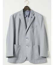 【大きいサイズ】ジーステージ/G-stage キャリーマン ストレッチ ウォッシャブル 2ボタンジャケット