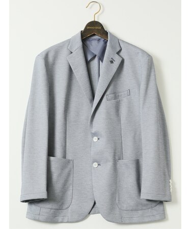 【大きいサイズ】ジーステージ/G-stage キャリーマン ストレッチ ウォッシャブル 2ボタンジャケット