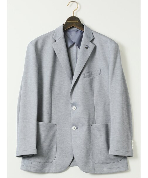 【大きいサイズ】ジーステージ/G-stage キャリーマン ストレッチ ウォッシャブル 2ボタンジャケット