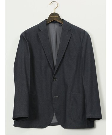 【大きいサイズ】エドウィン/EDWIN デニスラ AIR 2ボタンジャケット(セットアップ可能)