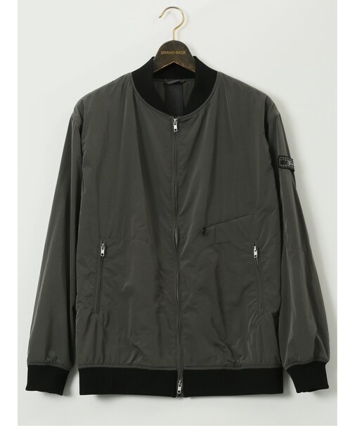 【大きいサイズ】ジーステージ/G-stage ナイロンタフタ ブルゾン
