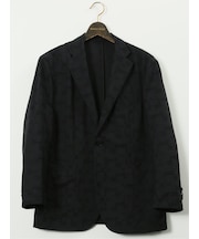 【大きいサイズ】グランバック/GRAND-BACK マルゾット ウール混 小柄 2ボタンジャケット