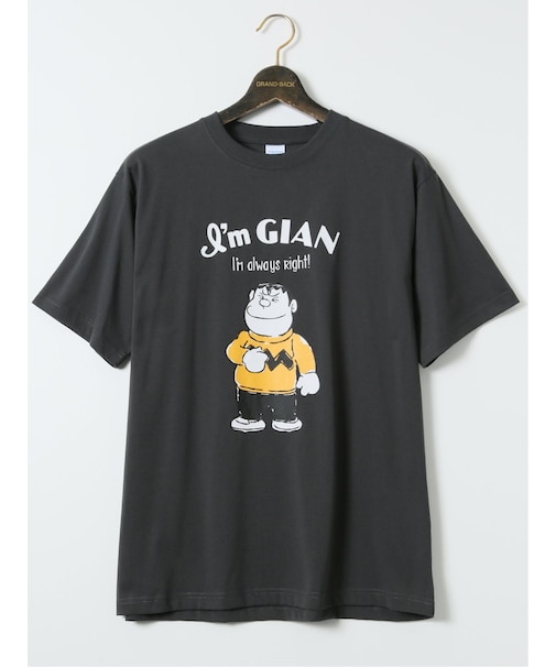 【大きいサイズ】ジャイアン 吸水速乾 クルーネック 半袖Tシャツ