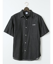 【大きいサイズ】ジェリー/GERRY デニム レギュラーカラー 半袖 シャツ