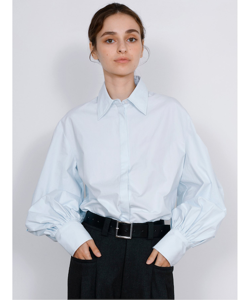 volume sleeve blouse