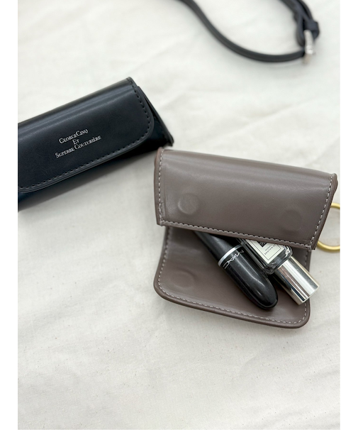 LIP BAG 【SHRINK LEATHER】