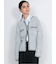 Contrast Trim Cardigan / ツイード風ニットカーディガン（バイカラーステッチ）