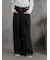 Belted High-Waist Tuck Pocket Pants / 2タック ハイウエスト タックポケット ベルト付きパンツ