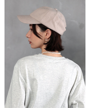 Melton Fabric Cap/メルトン キャップ（ユニセックス）