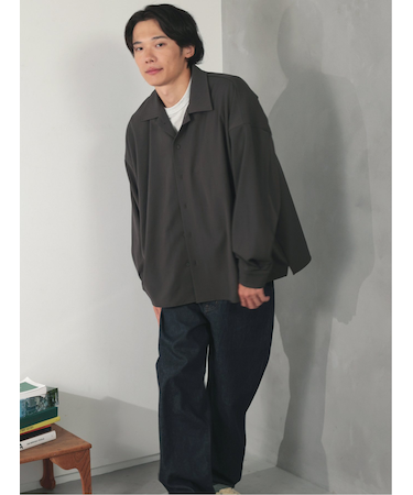Oversized Shirt / ビッグシルエット シャツ（ユニセックス）