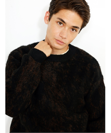 Shaggy Knit Pullover / シャギーニット プルオーバー（ユニセックス）
