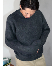 Shaggy Knit Pullover / シャギーニット プルオーバー（ユニセックス）