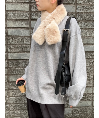 DRAW(ドロー) / フェイクファーミニマフラー