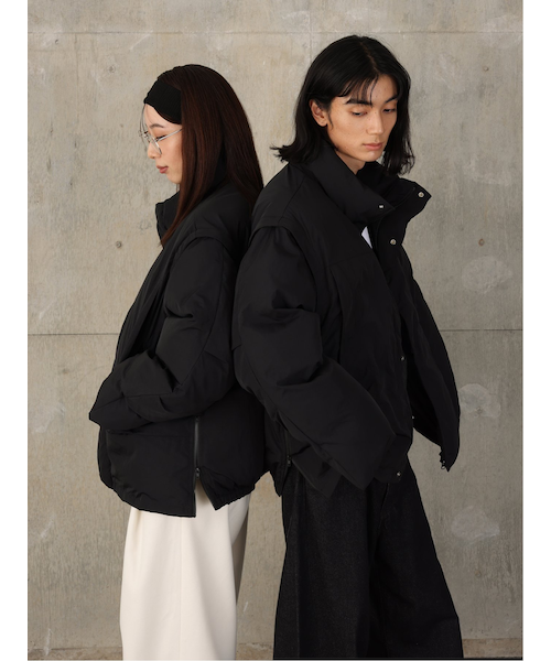 ドロー（DRAW）/ドロー 袖取り外し 中綿ブルゾン (ユニセックス) ドロー/DRAW 袖取り外し 中綿ブルゾン (ユニセックス)｜オンザデイの