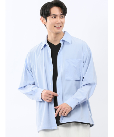 ドロー/DRAW ナチュラルワッシャーシャツ