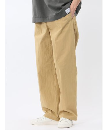 ドロー/DRAW ワイドテーパード チノパンツ