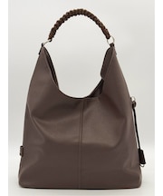 ドロー/DRAW トライアングル トートバッグ Woven handle Hobo Bag