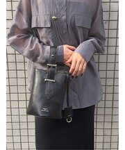 ドロー/DRAW ベルテッド バケット バッグ スモール