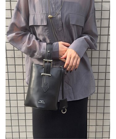 ドロー/DRAW ベルテッド バケット バッグ スモール