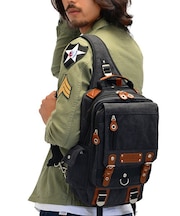 DEVICE デバイス Access キャンバス メガ ボディバッグショルダーバッグ