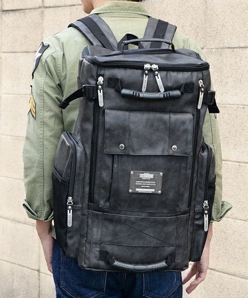 DEVICE デバイス MAD ミリタリー スクエア リュックサック バック