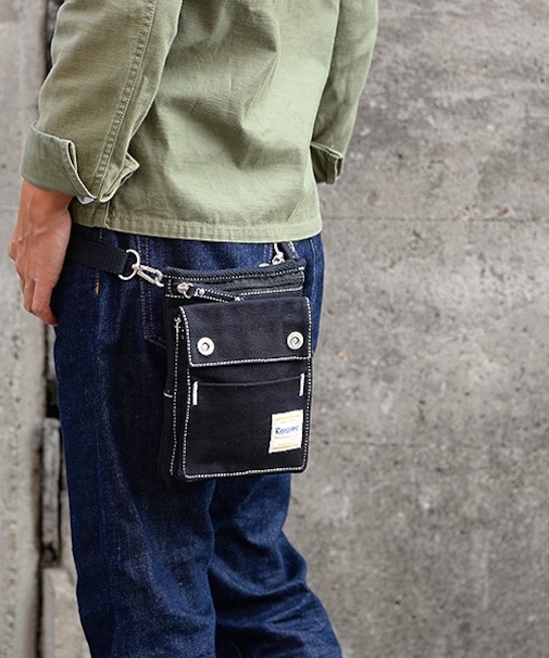 Rename リネーム week 2way ミニ ポーチ シザーケース ショルダーバッグ