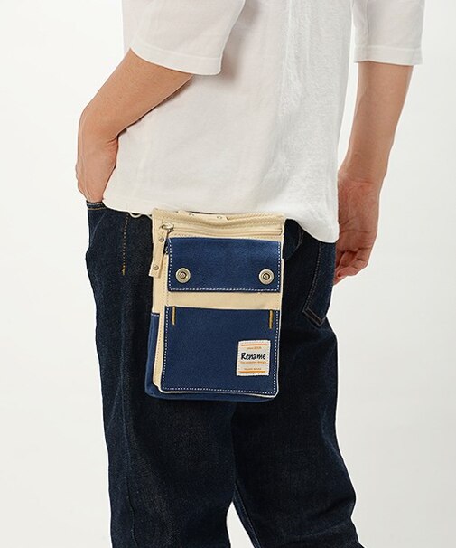 Rename リネーム week 2way ミニ ポーチ シザーケース ショルダーバッグ