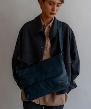 Rename リネーム roots 合皮 シンプル ショルダーバッグ