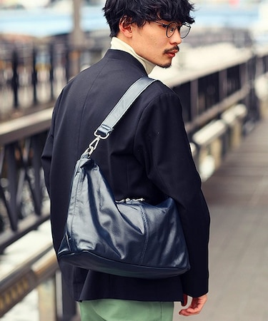 TransitGate G2 本革 レザー エディターズ ショルダーバッグ