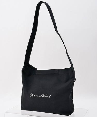 Rename プリント ロゴ キャンバス トート ショルダーバッグ