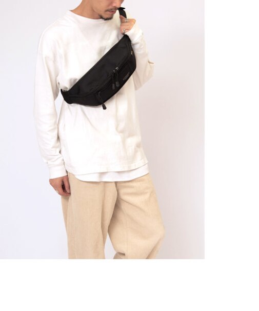 Rename CORDURA 刺繍ロゴウエストバッグ