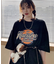 サークルプリント ロゴ Tシャツ