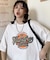 サークルプリント ロゴ Tシャツ