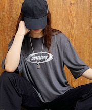 ビッグシルエット ストリート ルーズスタイル プリント 半袖 Tシャツ