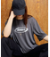 ビッグシルエット ストリート ルーズスタイル プリント 半袖 Tシャツ