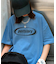 ビッグシルエット ストリート ルーズスタイル プリント 半袖 Tシャツ