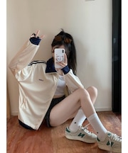 ダブルライン シンプルジャージ