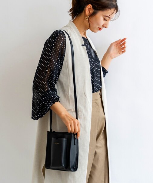Rename スマホ ポケ シンプル ミニ トート ショルダーバッグ