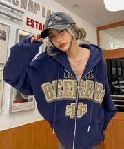 カレッジロゴ パーカー スウェット