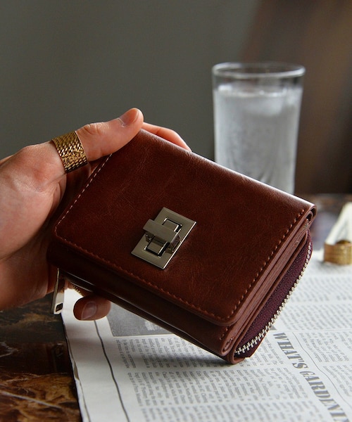ミニトップジップ スモールウォレット / Mini Top Zip Small Wallet