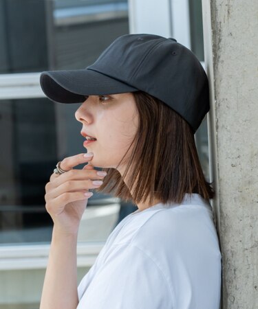 シンプル オーバーフィット ベースボール 深め UVカット キャップ