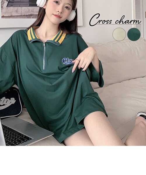 MACHATTマチャットハーフジップシャツ MACHATTマチャット ハーフジップシャツ ブラック KIDS】ハーフ